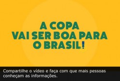 Vídeo detalha investimentos na Copa e desmonta discurso da oposição