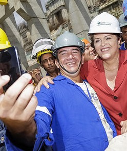 Dilma visita obras da usina de Belo Monte