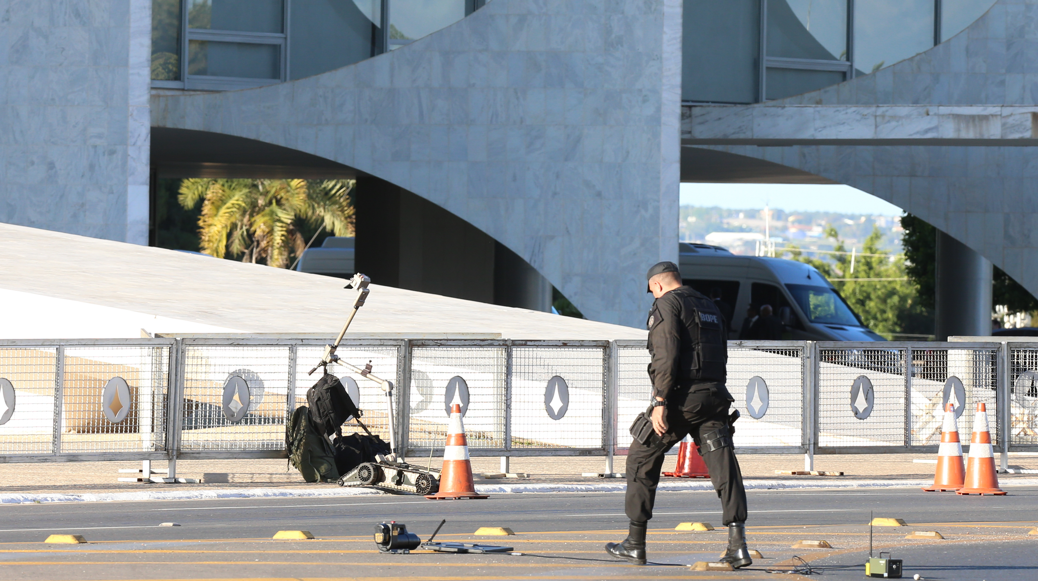 Suspeita de bomba causa apreensão no Palácio do Planalto