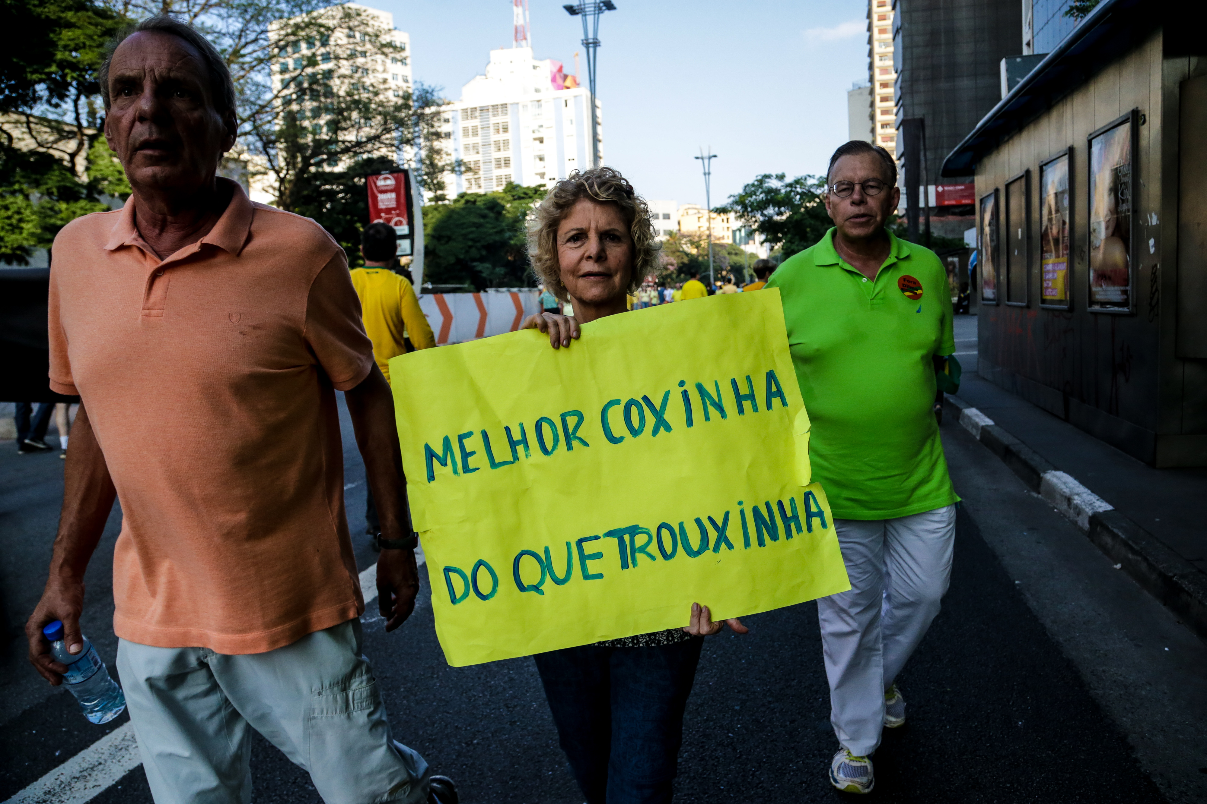 Conservadora, maioria nos protesto era formada por homens brancos, com renda até R$ 15 mil