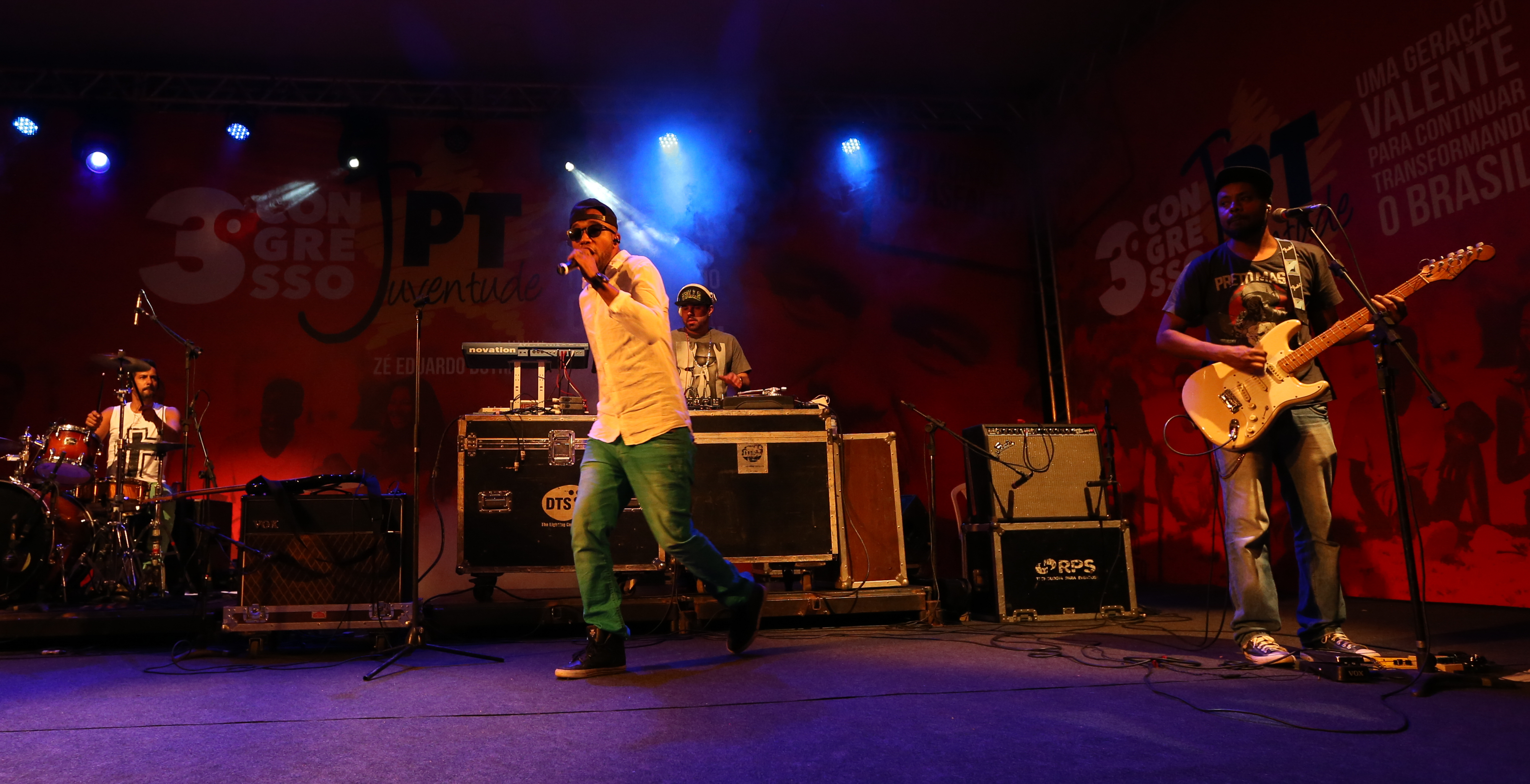 Rapper Renegado agita noite cultural no 3º ConJPT