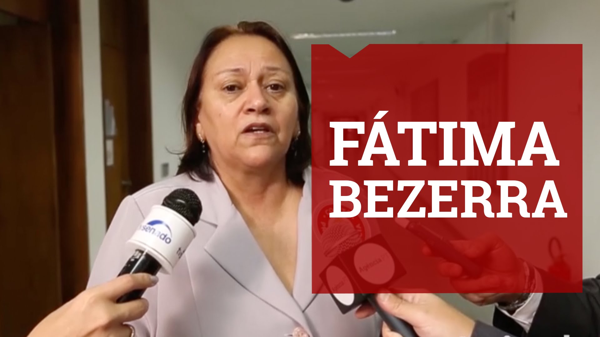 Fátima Bezerra fala do processo no Senado