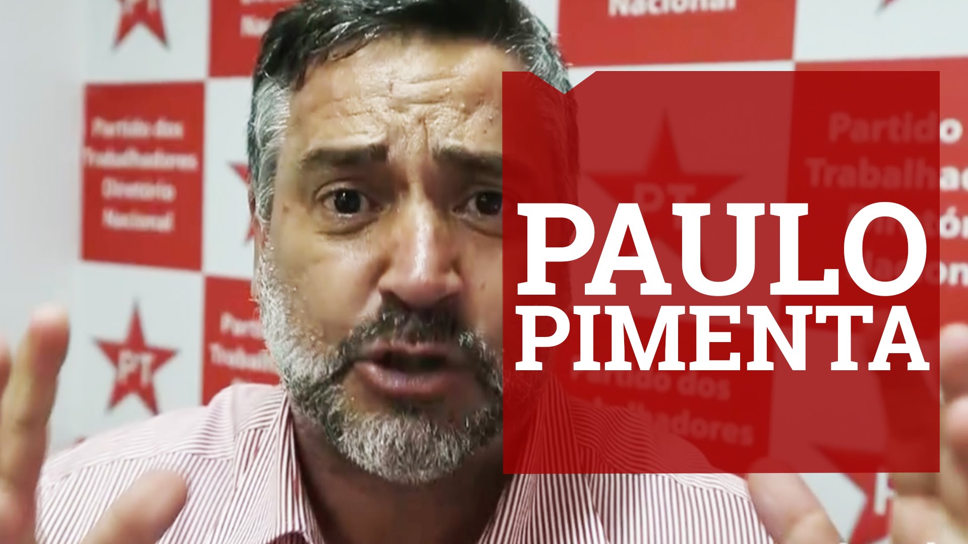 “Eles nos provocaram!”, diz Paulo Pimenta