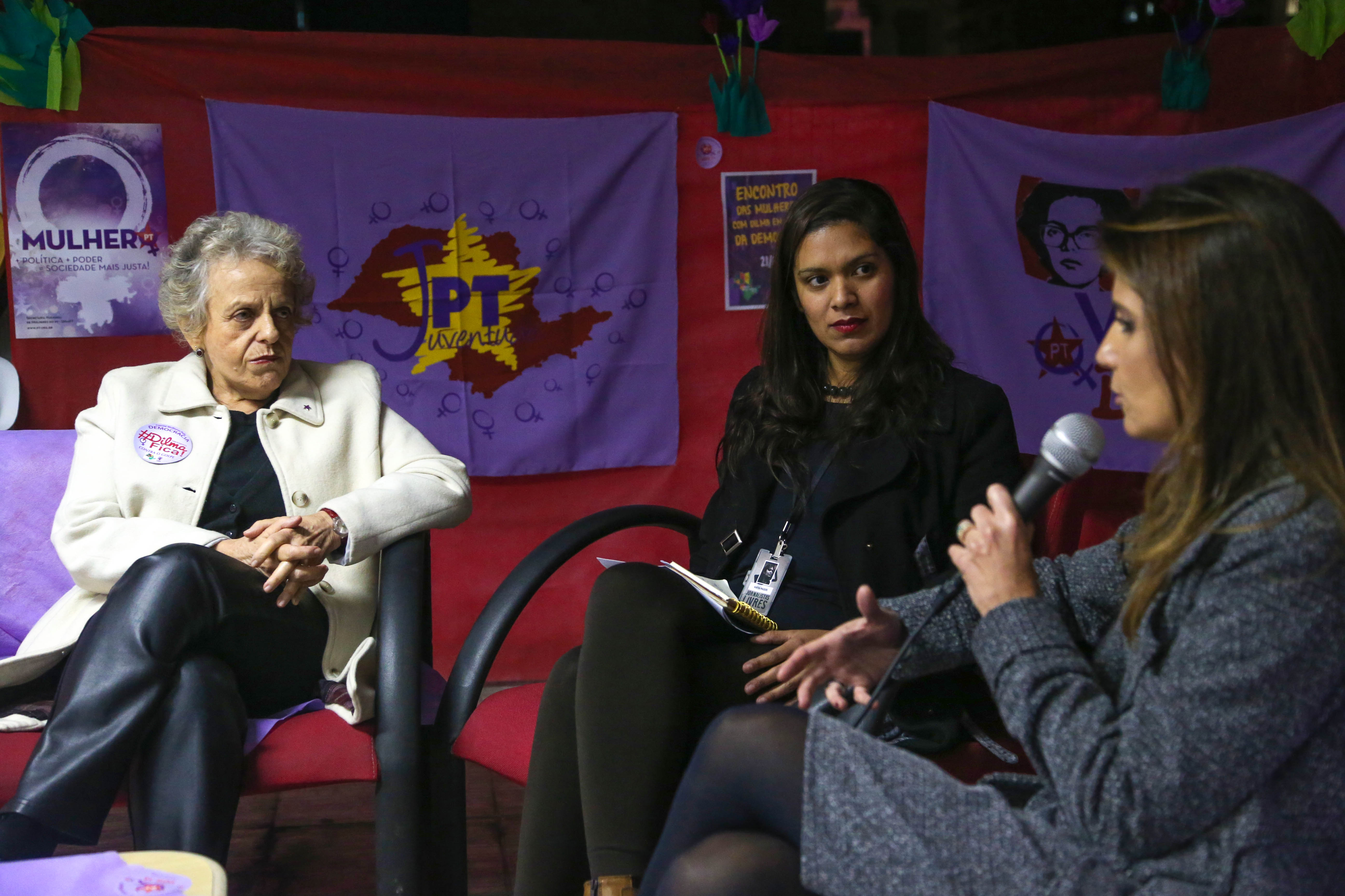 Mulheres contra o golpe: Talk Show debate retrocessos de Temer