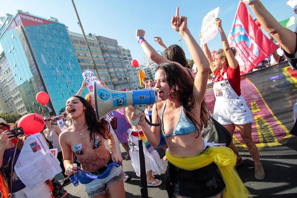 30 mil gritam Fora Temer no dia da abertura das Olimpíadas
