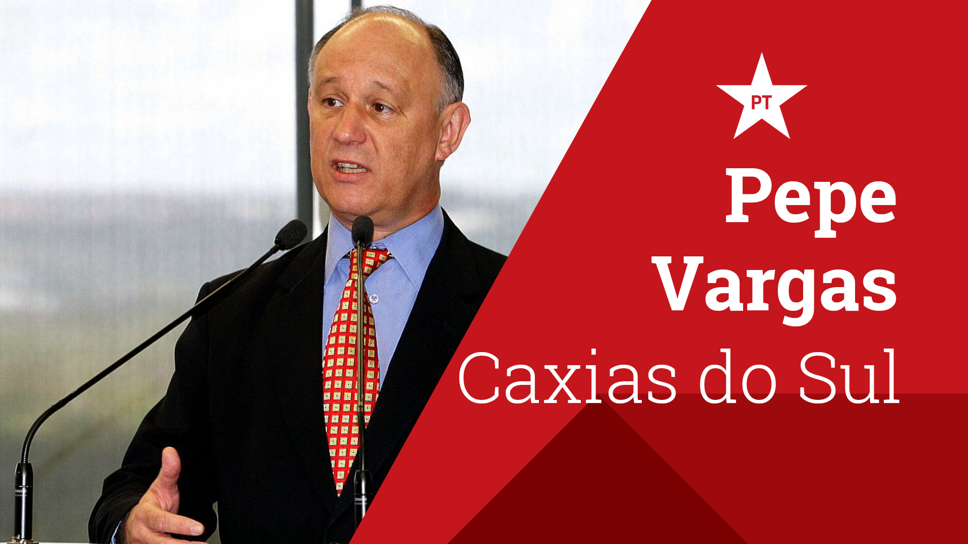 Pepe Vargas fala sobre a candidatura em Caxias do Sul