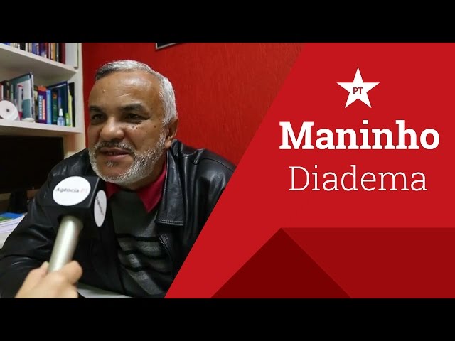 Maninho: Atual gestão de Diadema não tem compromisso com trabalhador