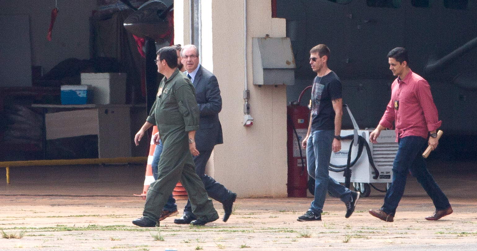 Eduardo Cunha é preso pela Polícia Federal em Brasília