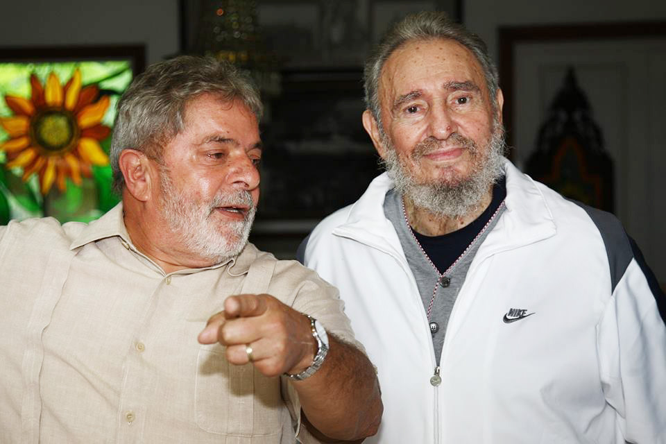 Lula: Fidel foi sempre uma voz de luta e esperança