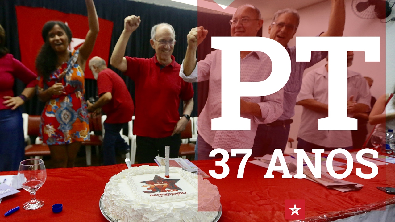 PT 37 anos: Encontro em São Paulo celebra a data