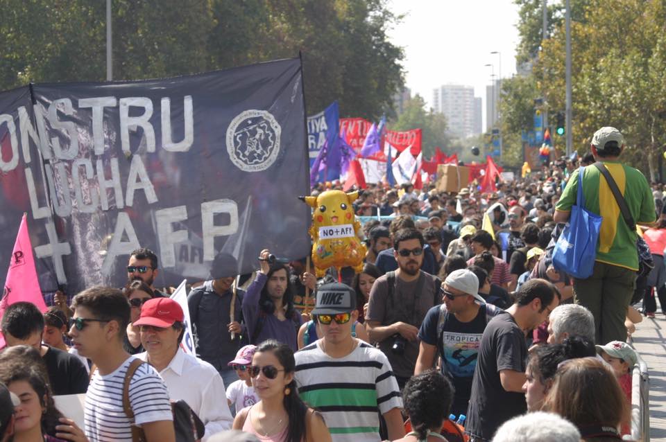 Brasil amanhã: Chile nas ruas pela volta da previdência pública