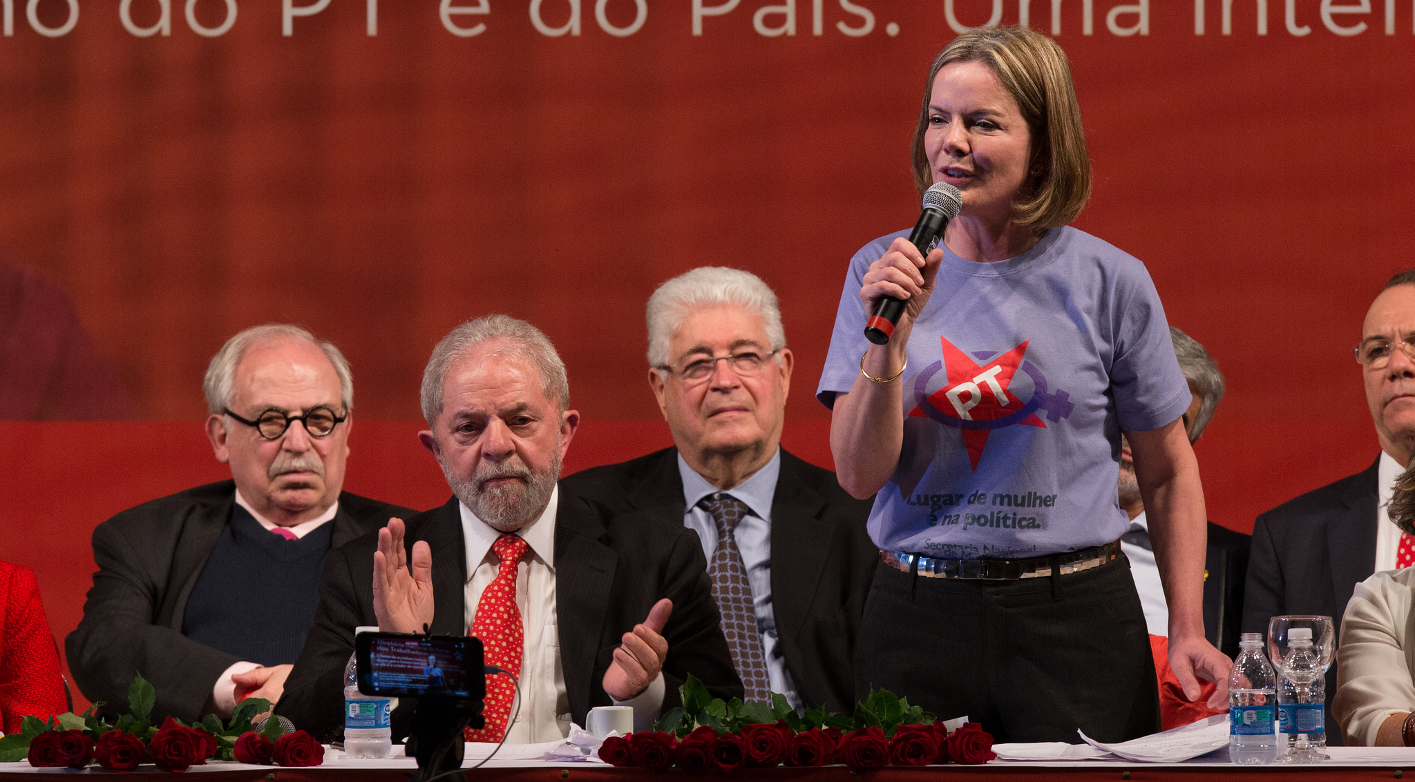 Discurso de posse da presidenta do PT, Gleisi Hoffmann