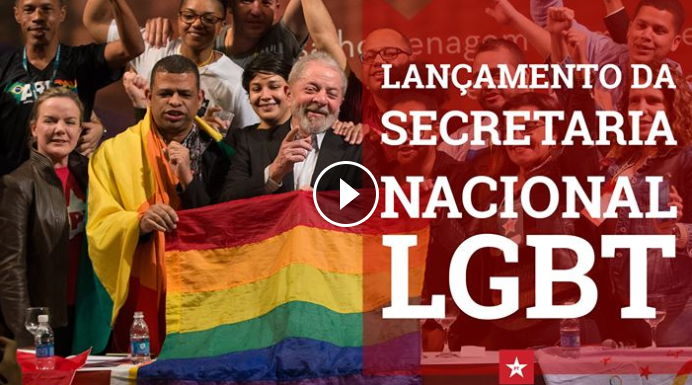 Veja como foi o lançamento da Secretaria Nacional LGBT do PT
