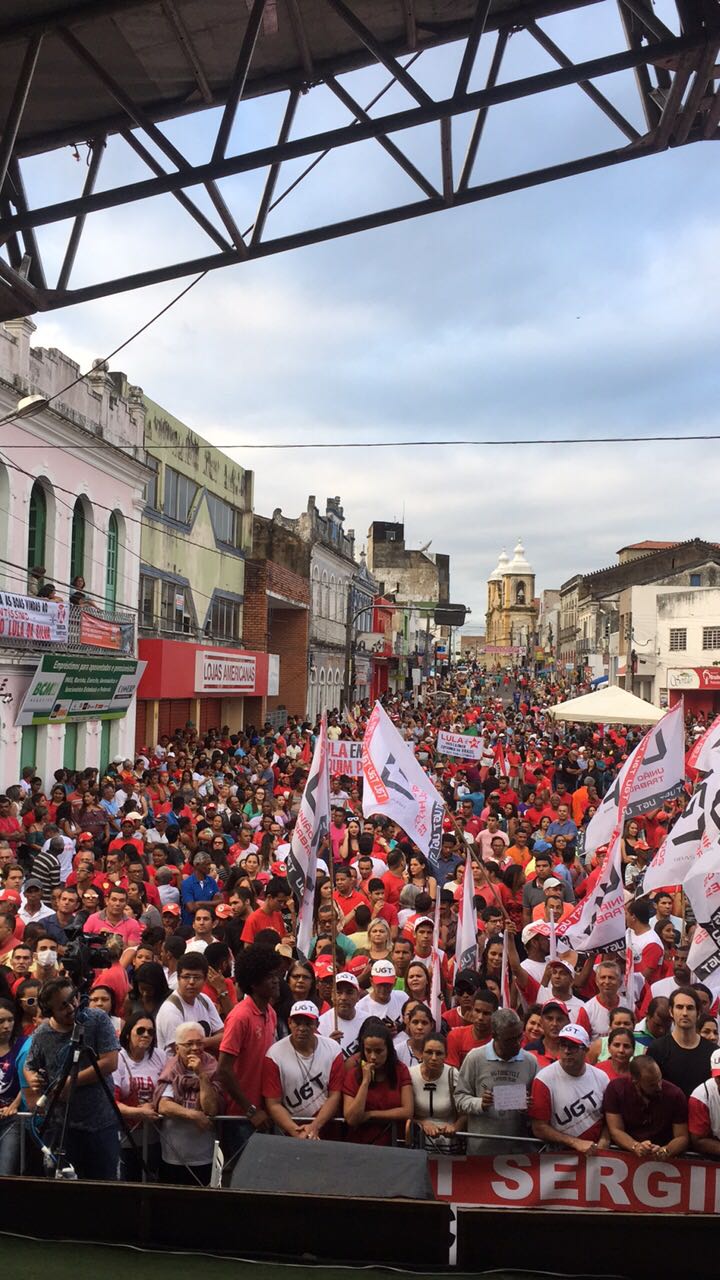 Caravana Lula Livre! em Sergipe vai a 50 cidades antes da Copa