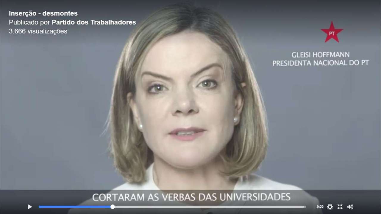 Gleisi Hoffmann: Nós voltaremos, com o voto popular!