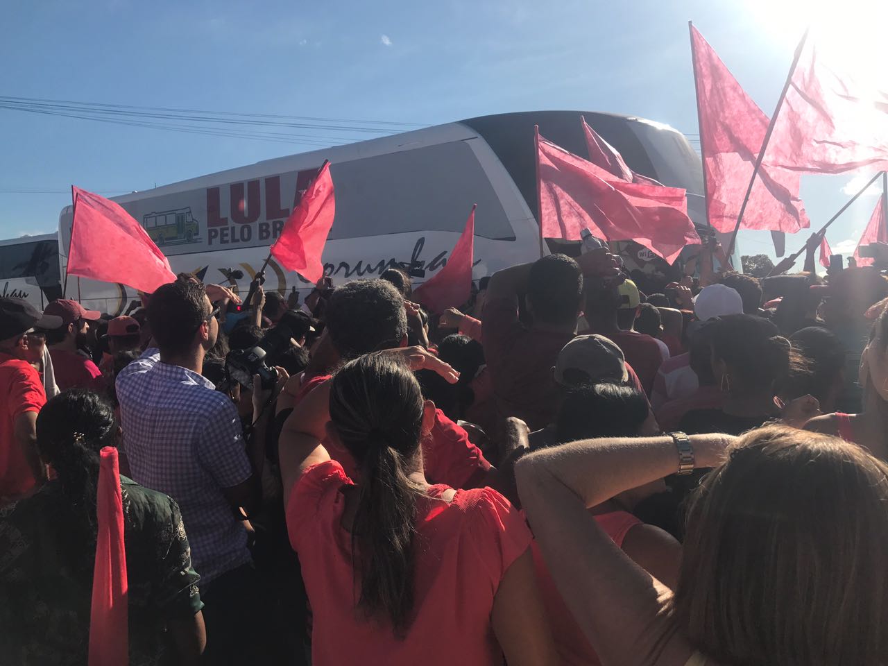 Veja como foi: Lula em Nossa Senhora da Glória