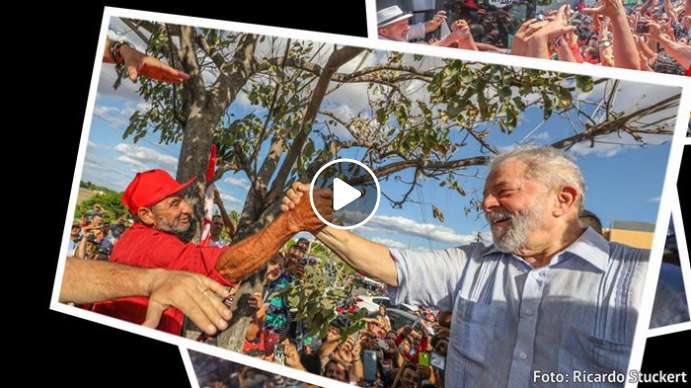 Relembre as multidões que seguiram #LulapeloBrasil