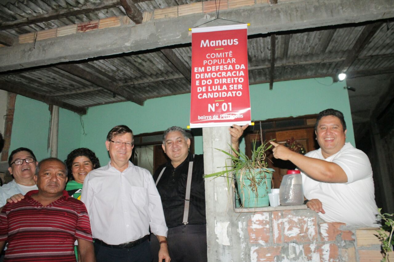 Em Manaus, PT de Petrópolis inicia meta de mil Comitês Populares