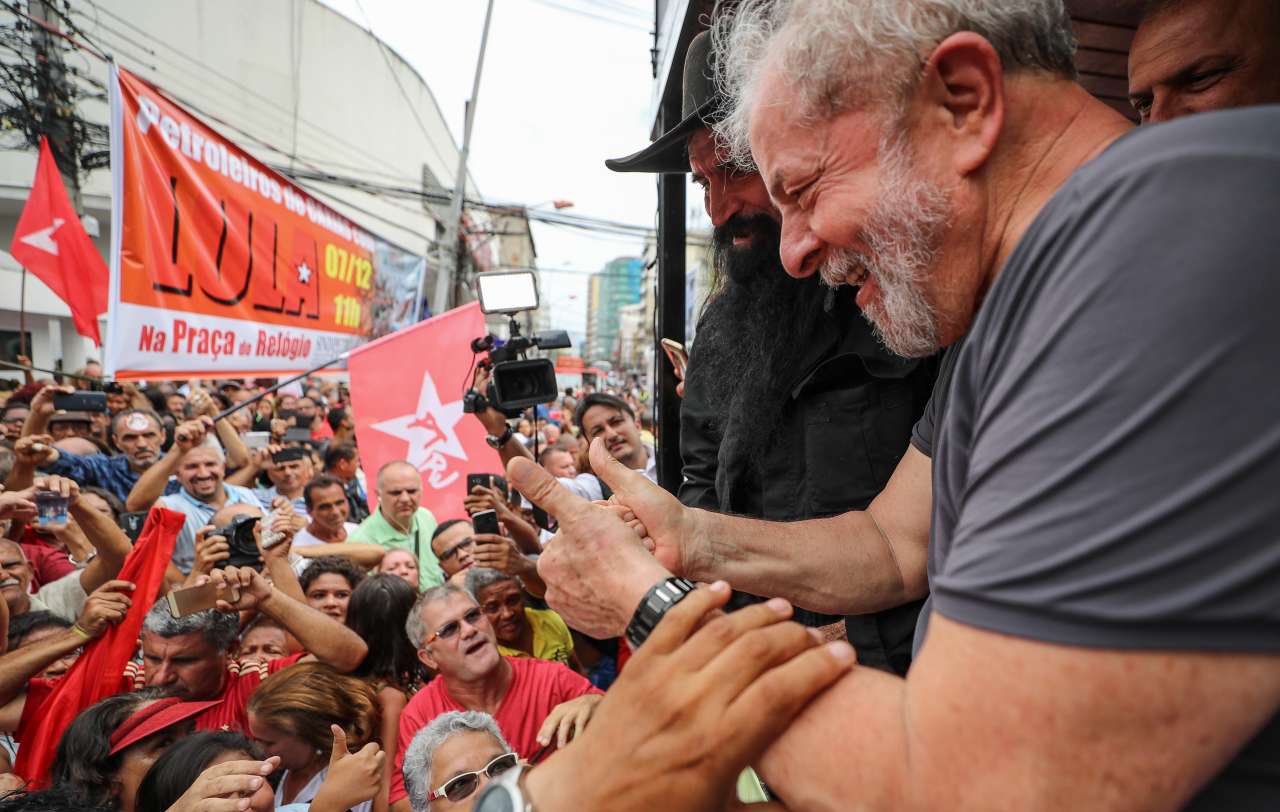 Caravana Lula pelo Brasil em Duque de Caxias (RJ)