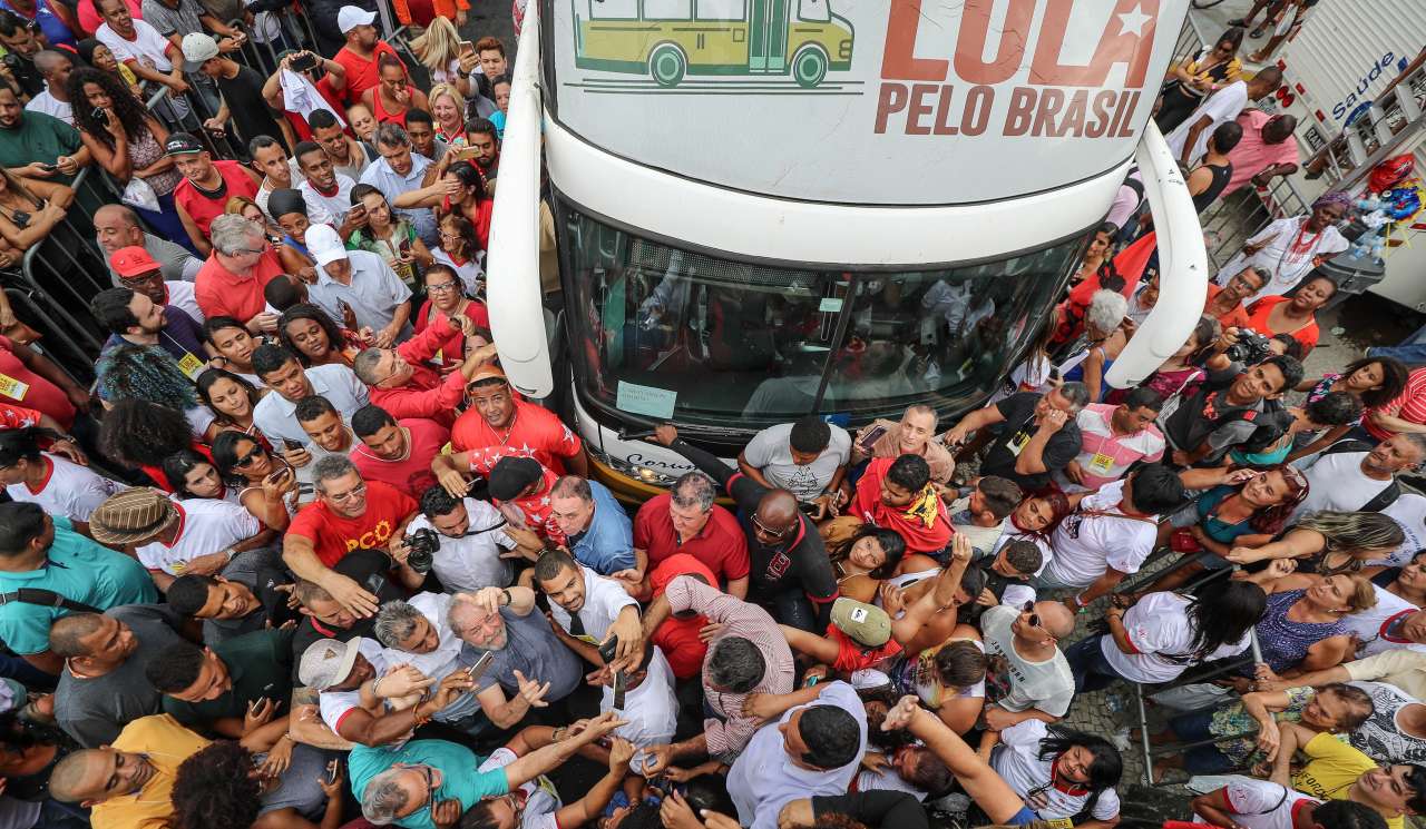 Lula em Belford Roxo (RJ). Confira imagens do ato