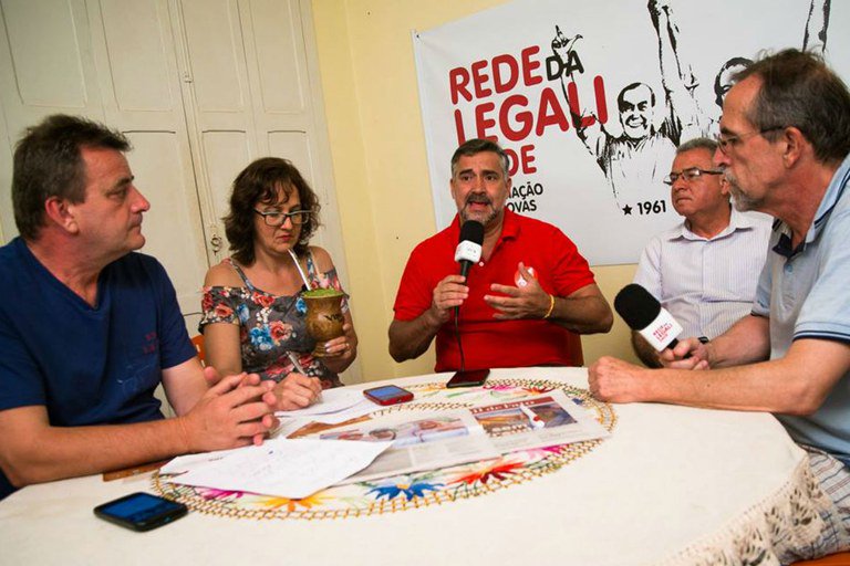 Em Porto Alegre, “rede da legalidade” denuncia julgamento de Lula