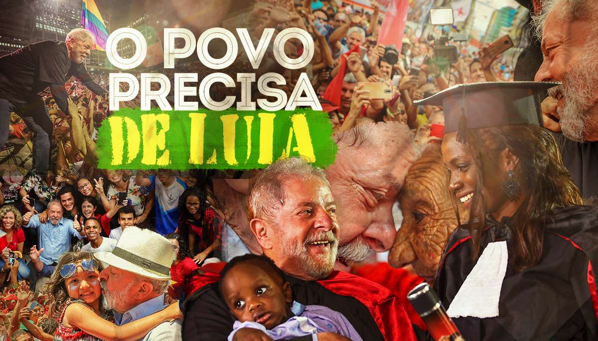 Baixe aqui o folheto “O povo precisa de Lula”