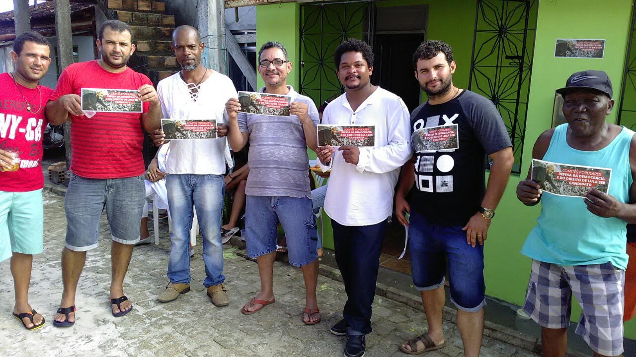 Bahia tem Comitê em Defesa da Democracia e de Lula em Taperoá