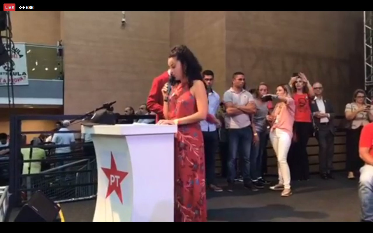 Assista: lançamento da pré-candidatura de Lula em BH