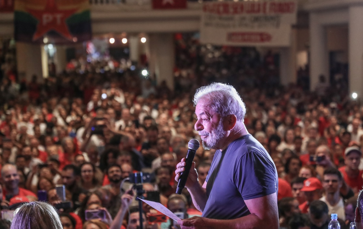 PT 38 anos: assista ao discurso histórico de Lula durante o ato