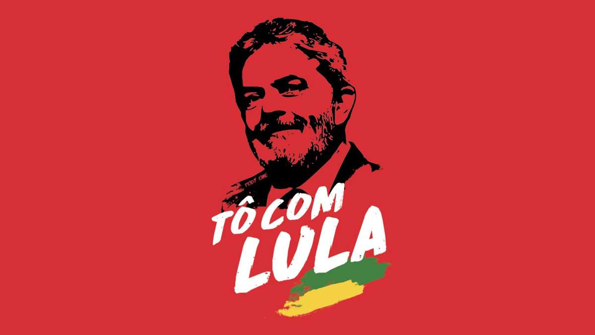 Baixe aqui o banner “Tô com Lula”