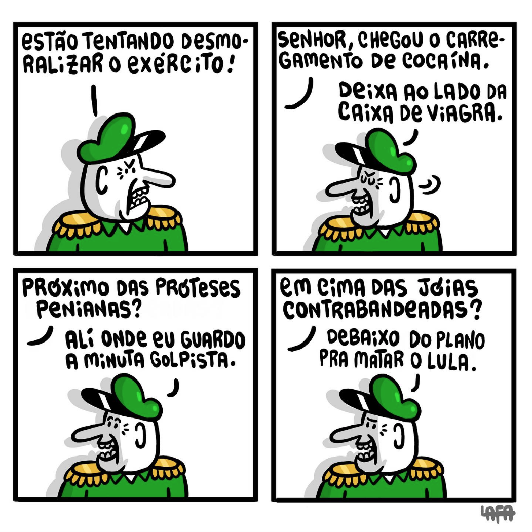 “Desmoralizando o Exército”