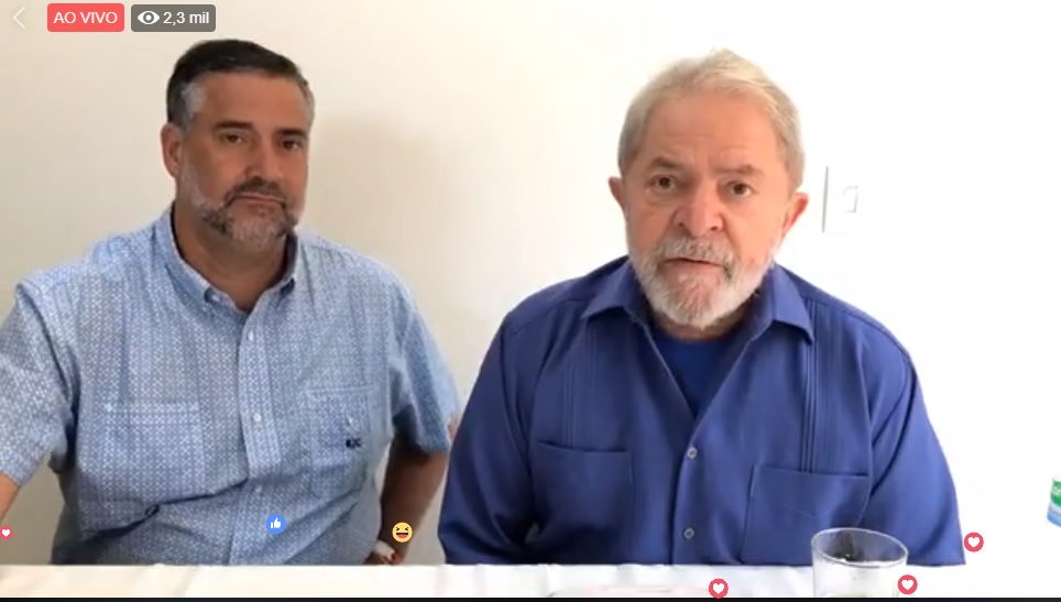 Assista: Lula concede entrevista para “Rádio Imembuí”