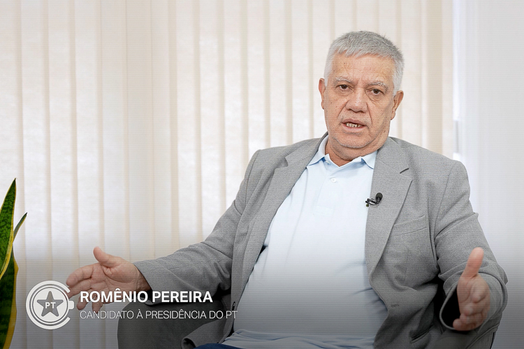 Romênio Pereira defende descentralização do PT e combate à extrema direita