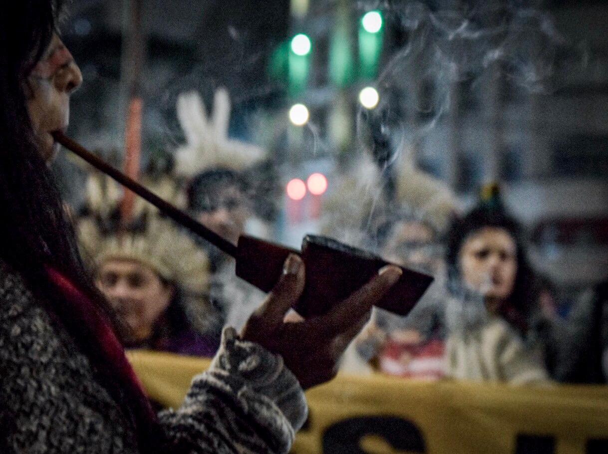 Mulheres indígenas marcham em SP e exigem respeito às demarcações de terra