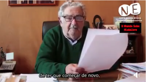 Assista: Mensagem de Pepe Mujica para Lula