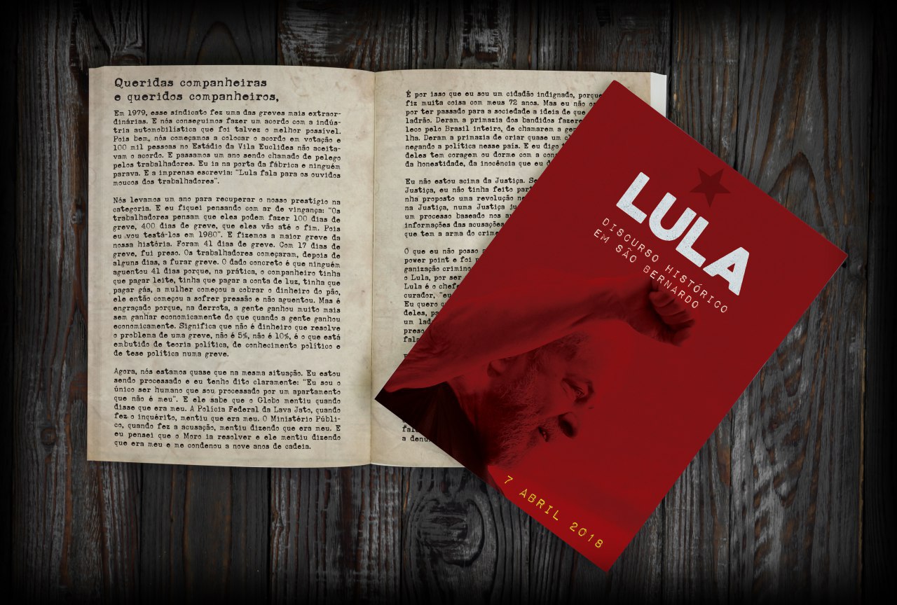 Baixe a íntegra do discurso histórico de Lula no ABC