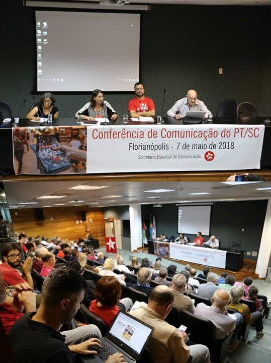 PT-SC promove Conferência Estadual de Comunicação