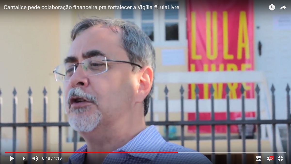 Alberto Cantalice: “manter a Vigília é defender a democracia”