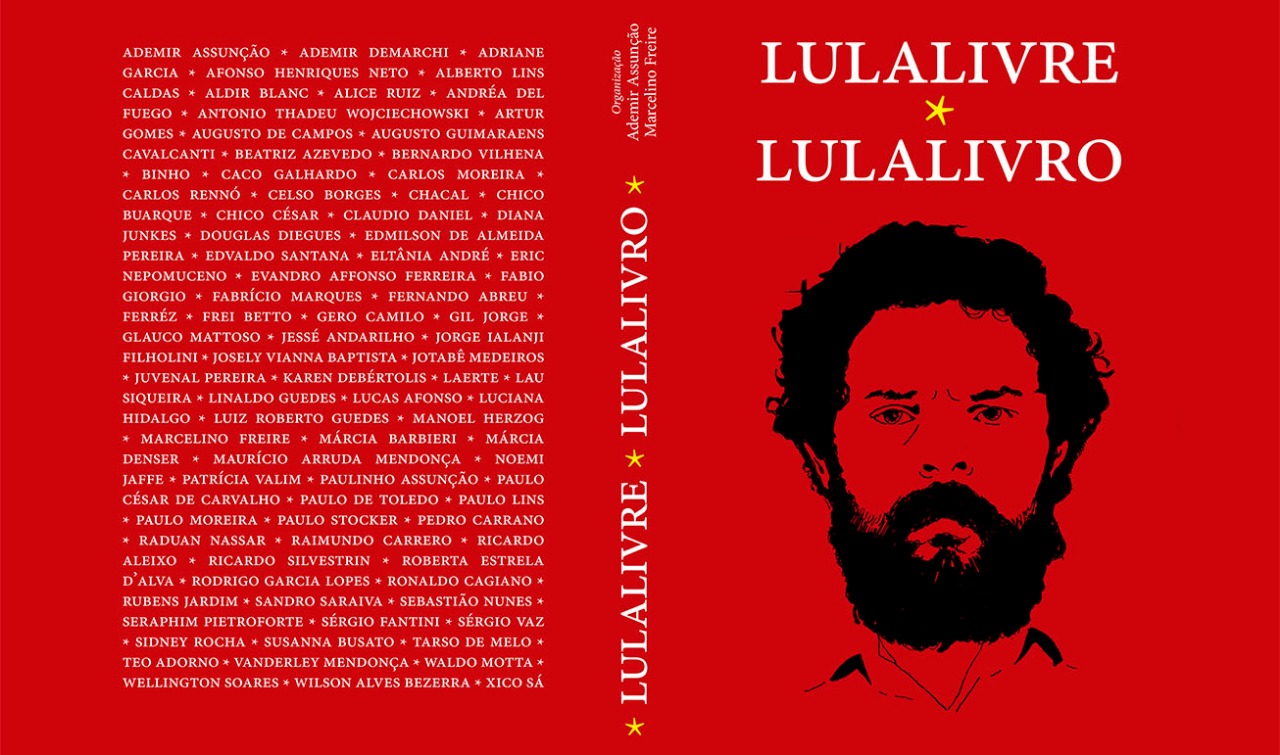 “Lula Livro” reúne contos e desenhos pela liberdade de Lula
