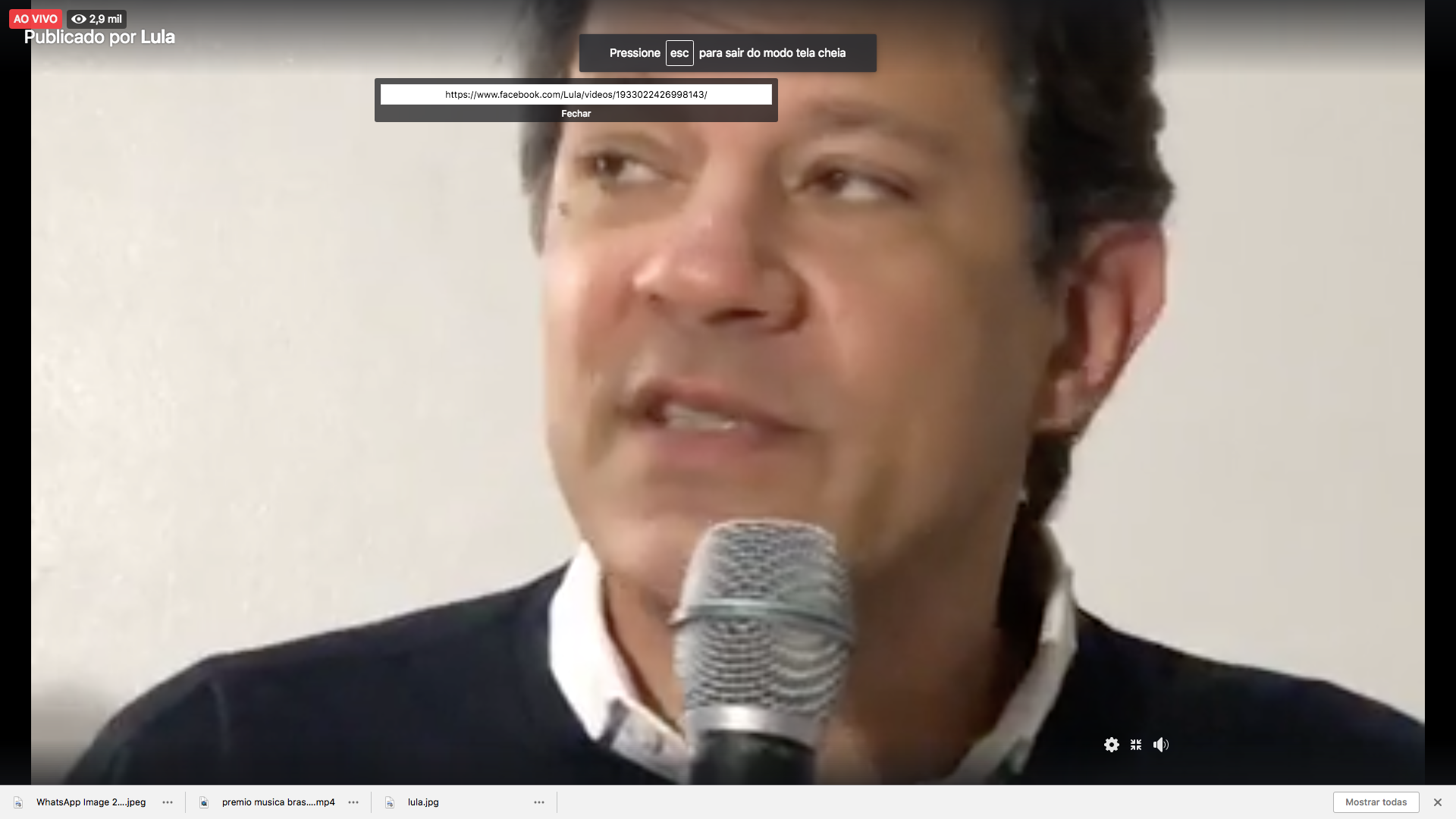 Assista: Haddad concede entrevista coletiva no Piauí