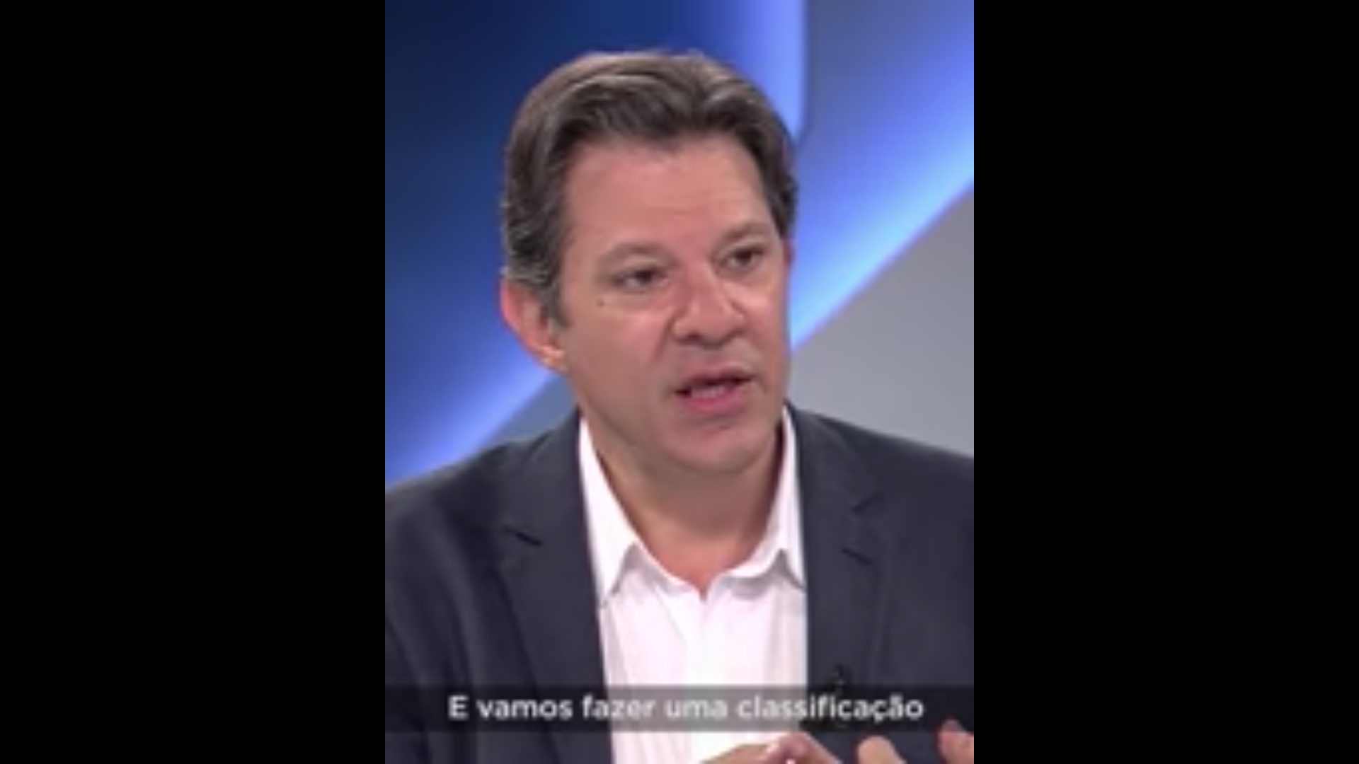 Assista: Fernando Haddad fala sobre segurança pública