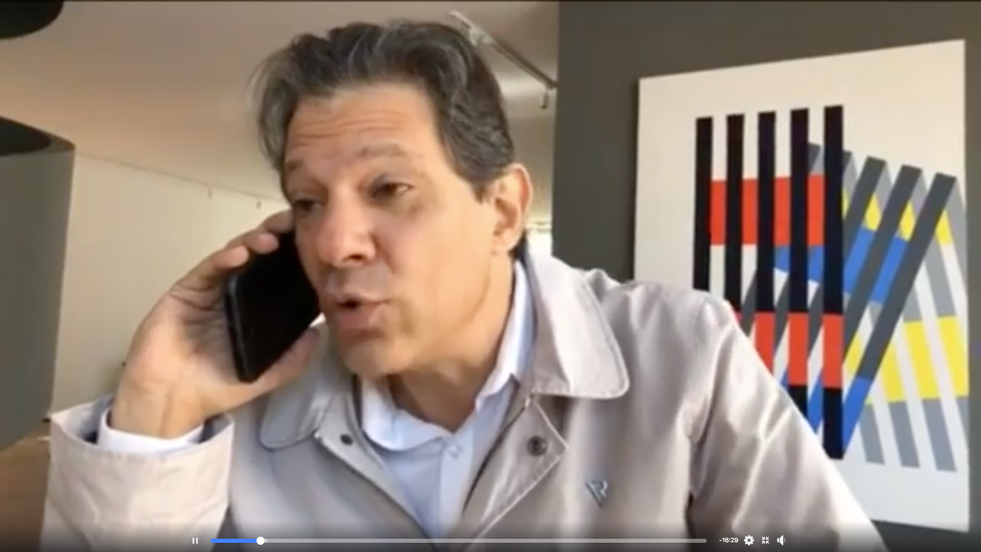 Assista: Entrevista de Haddad para Rádio Tiradentes