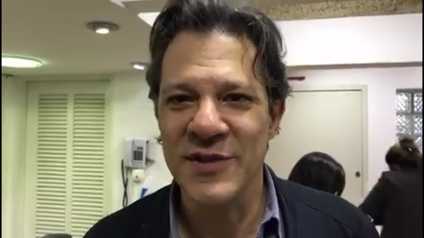 Assista: Haddad fala da confirmação da candidatura de Lula