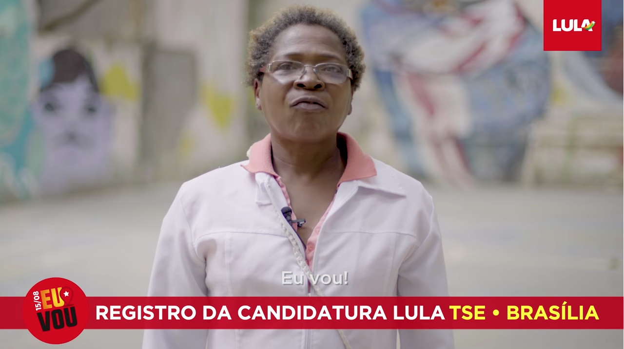 É dia 15/08! Registro da Candidatura do Lula! Venha com a gente!