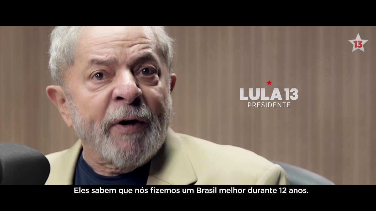 Assista: É Lula, é Haddad, é o povo, é o Brasil Feliz De Novo!