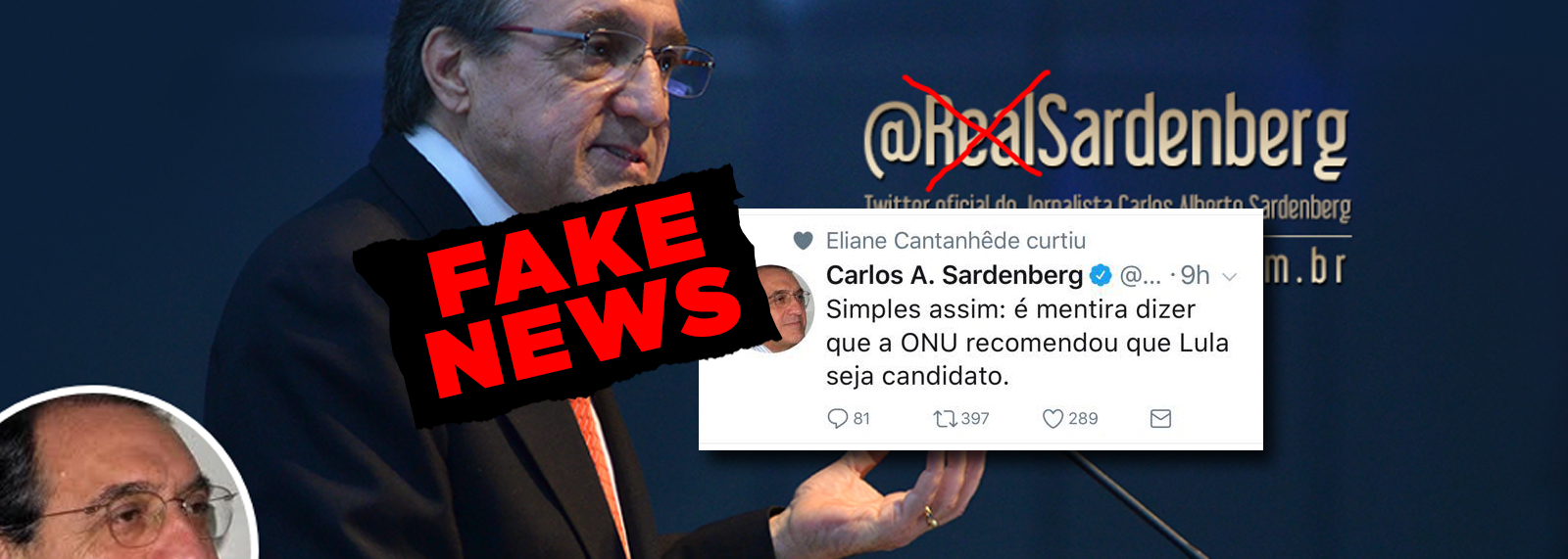 Sardenberg insiste em fake news sobre determinação do Comitê da ONU