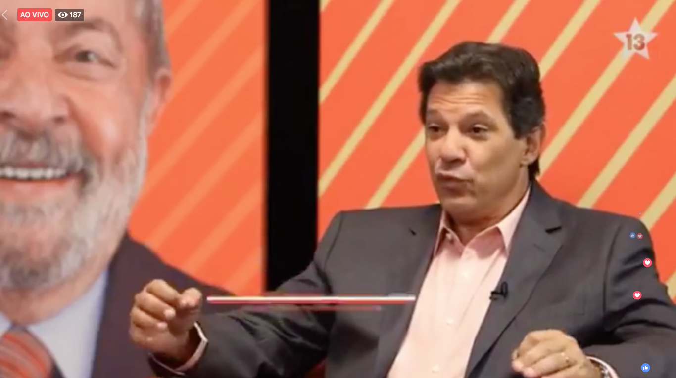 Ao vivo: Haddad fala sobre economia e geração de empregos