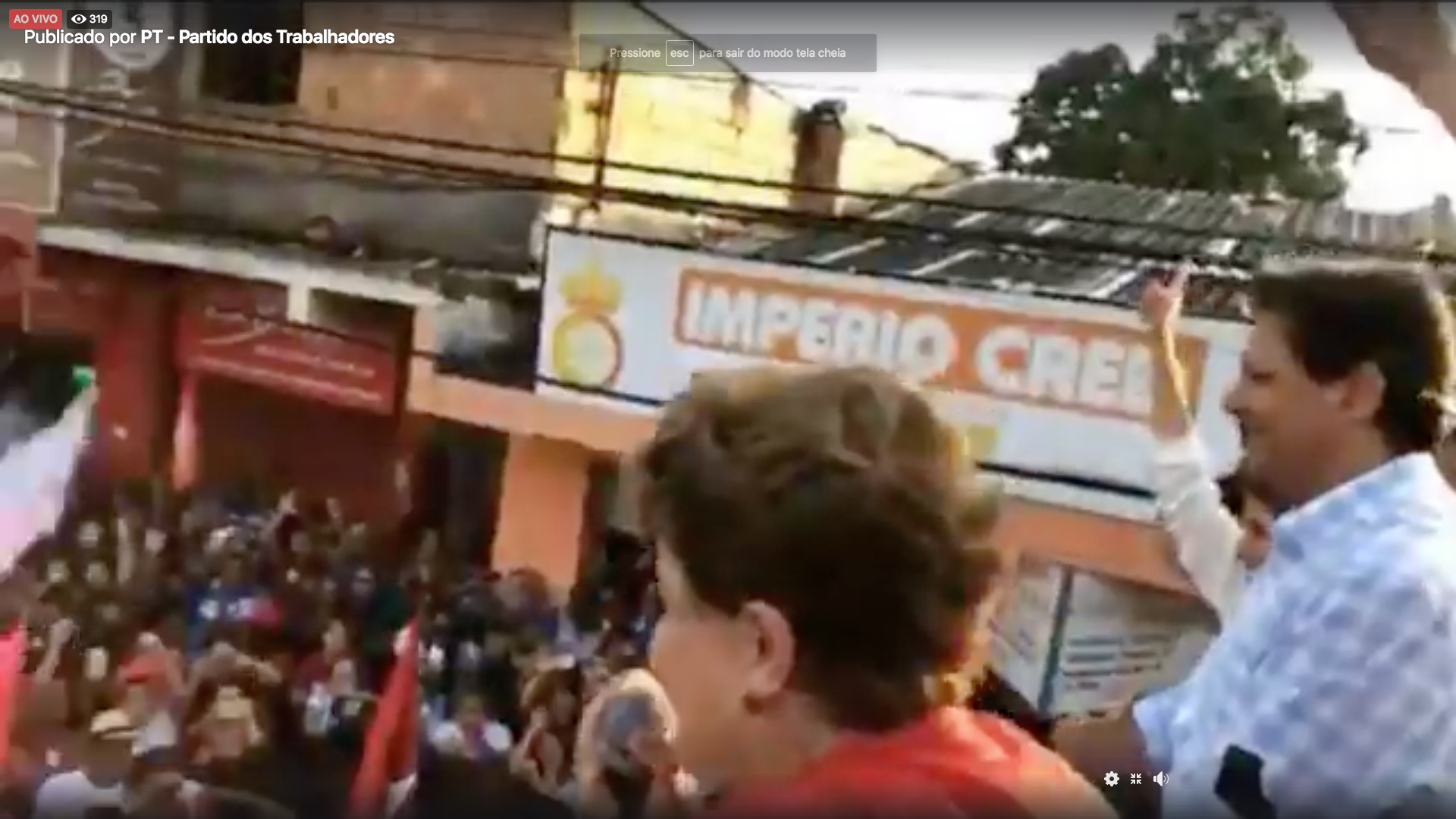 Assista: Visita de Fernando Haddad em Betim, MG