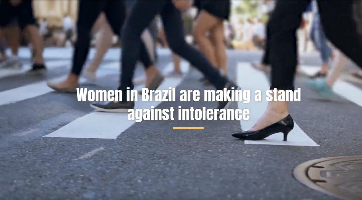#EleNão: Mulheres do mundo todo se unem contra Bolsonaro dia 29
