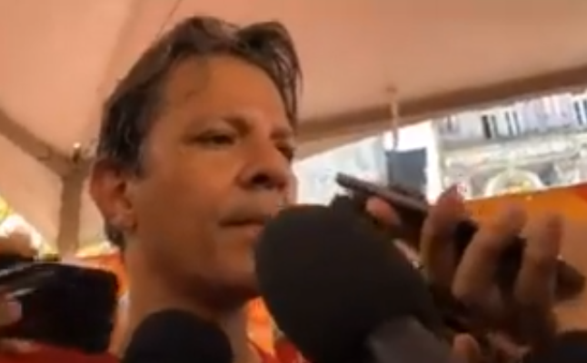 Assista: Fernando Haddad concede entrevista coletiva em Recife